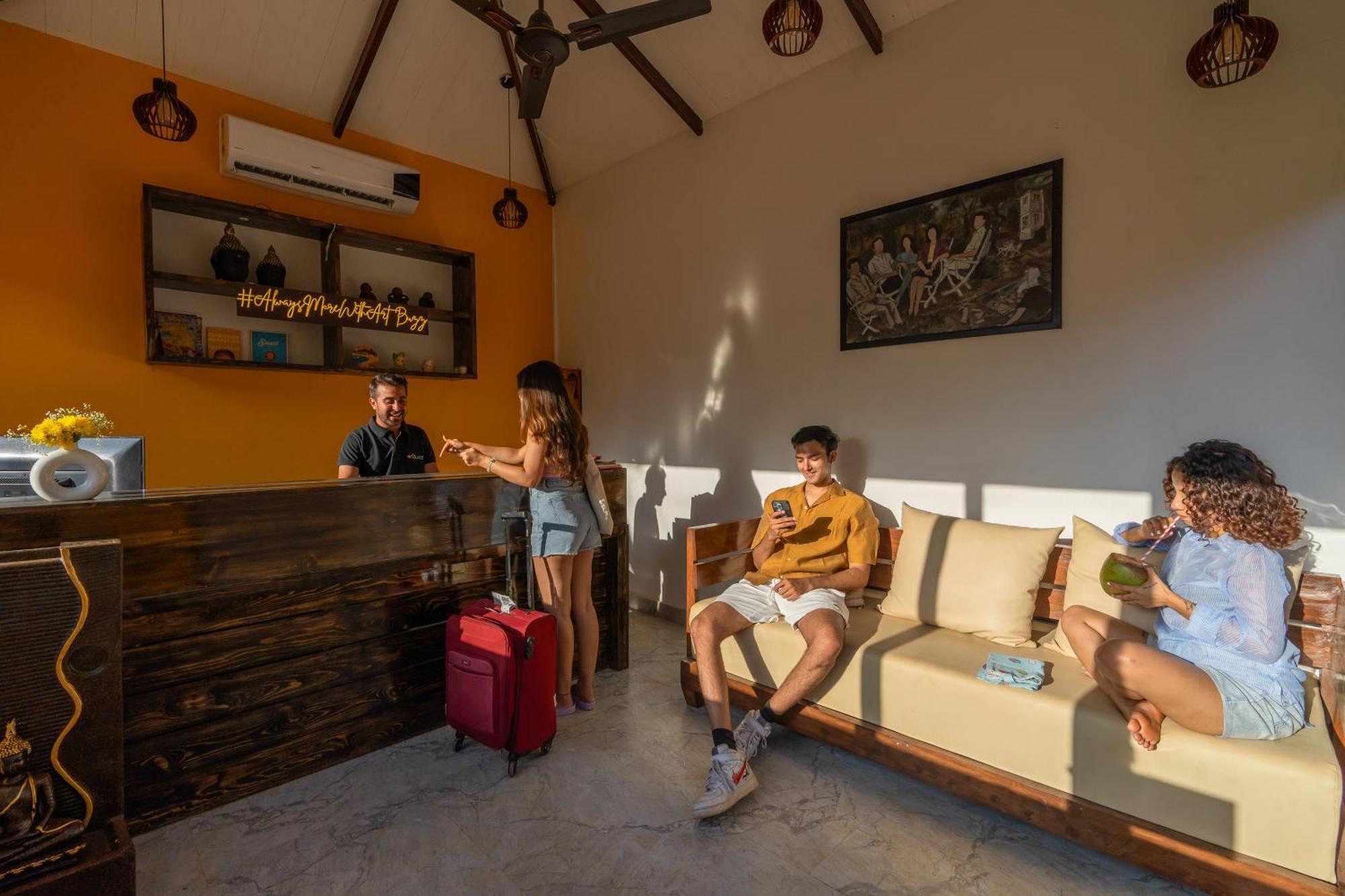 The Social Stays Goa, Morjim Formerly Artbuzz Eksteriør billede