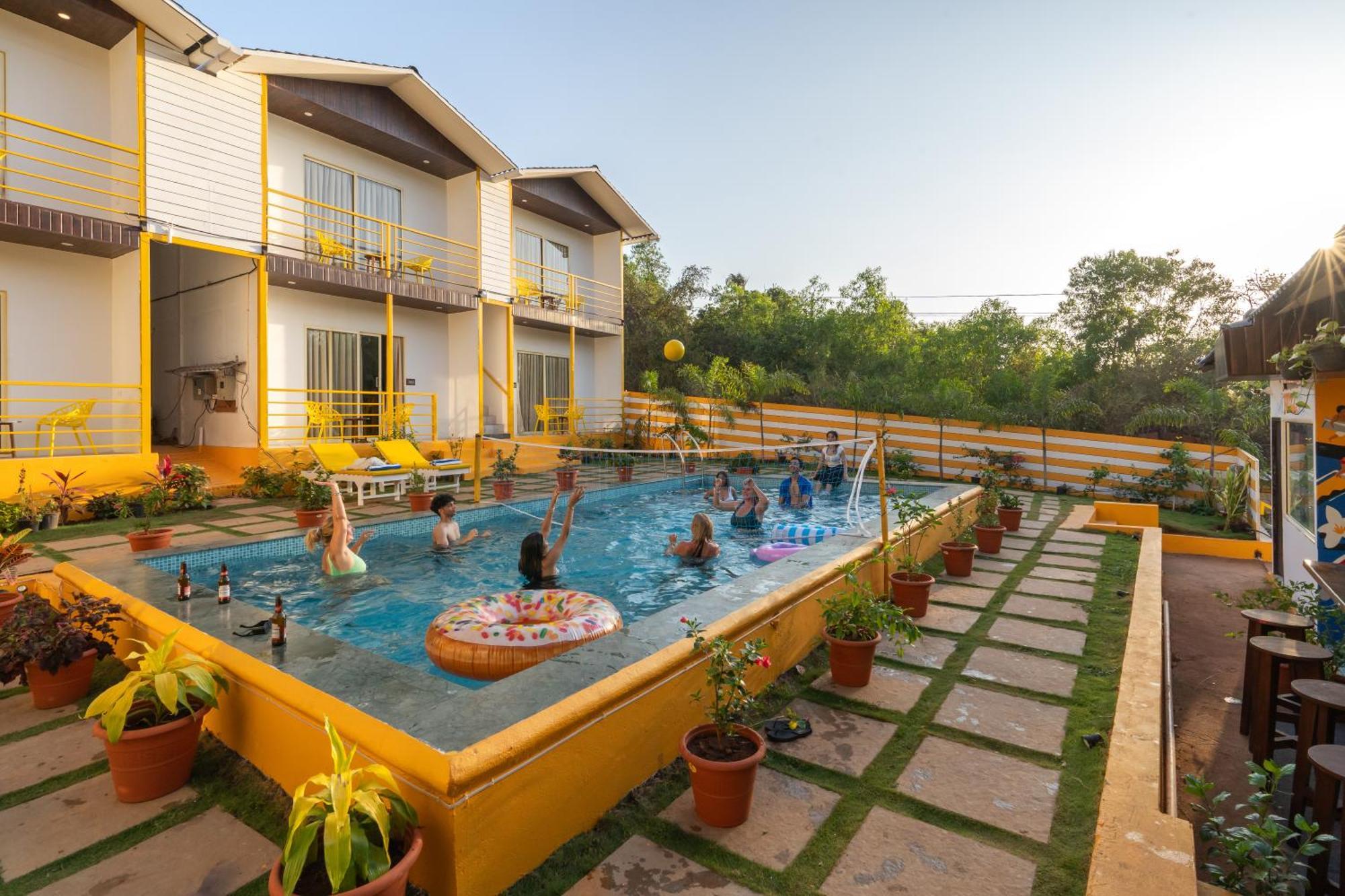 The Social Stays Goa, Morjim Formerly Artbuzz Eksteriør billede