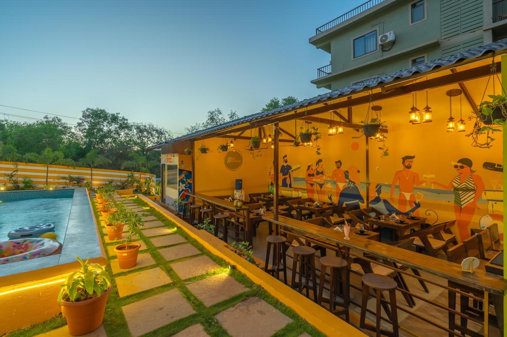 The Social Stays Goa, Morjim Formerly Artbuzz Eksteriør billede